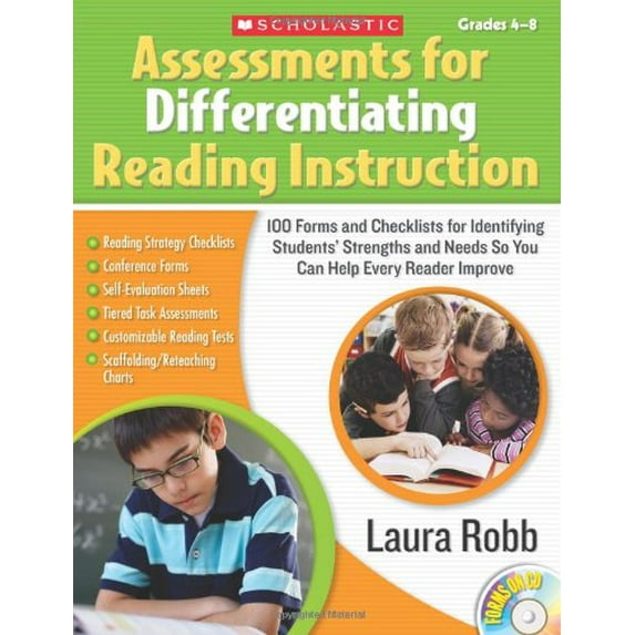 Pre-Owned Assessments for Differentiating Reading Instruction: 100 Forms on a CD and Checklists for Identifying Students' Strengths and Needs So You Can Help Ev (Paperback) 0545111951 9780545111959