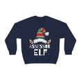 thumbnail image 1 of Assessor Elf Christmas Unisex Sweatshirt, S-2XL Holidays Xmas Elves, 1 of 9