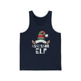 thumbnail image 1 of Assessor Elf Christmas Unisex Tank Top, XS-2XL Holidays Xmas Elves, 1 of 2