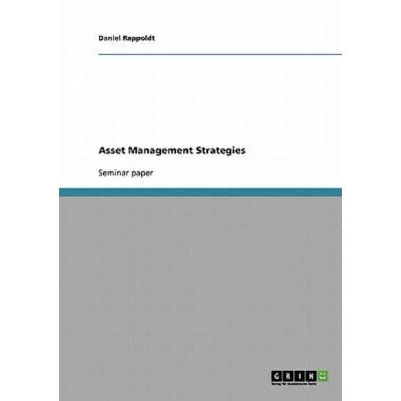 Asset Management Strategies