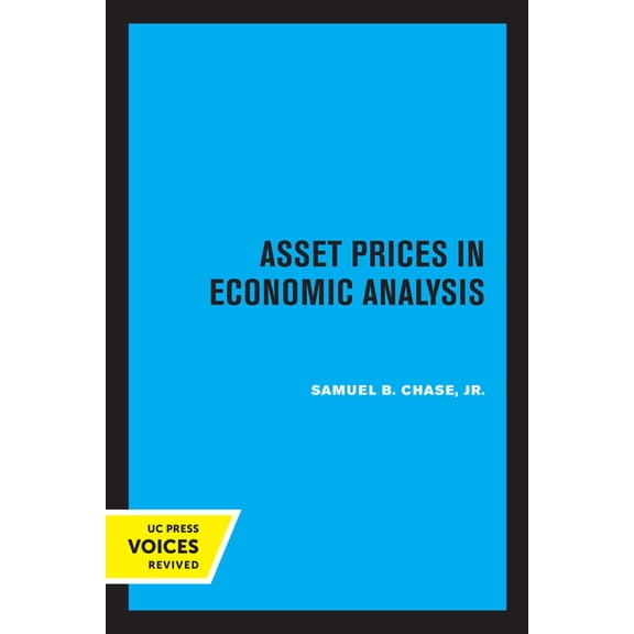 Asset Prices in Economic Analysis, (Paperback)
