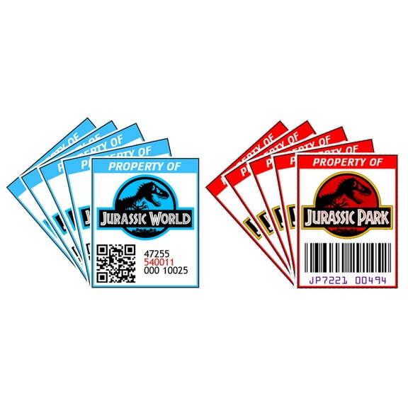 Asset Tag - Property of Dinosaur Park