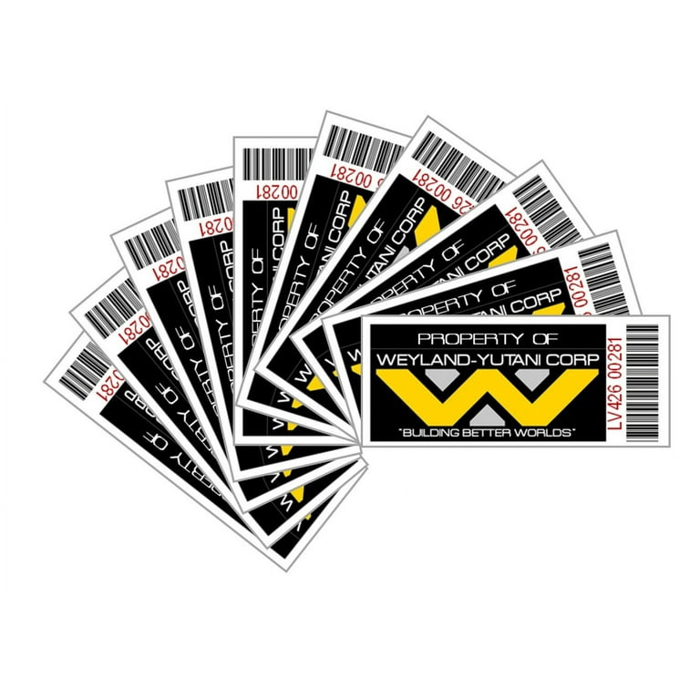 【大注目】 of Property - Tag Asset Weyland-Yutani Walmart.com - テープ・マスキングテープ