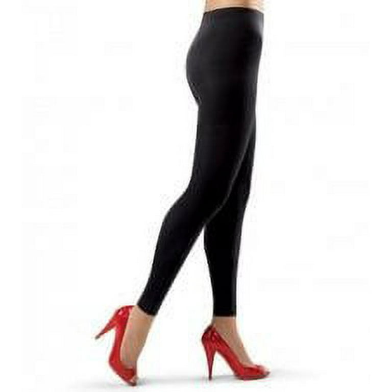 Assets 159 Spanx Shapewear Footless Tights Body Shaping Leggings (4, Black)