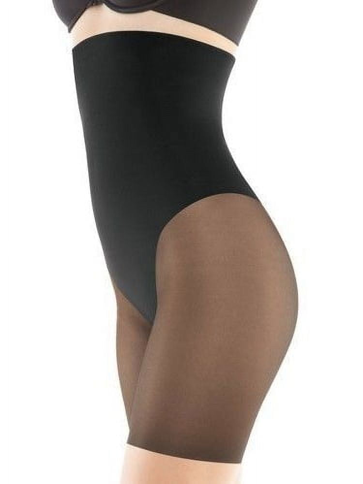 Assets By Sara Blakely a Spanx Brand Women's Mid-thigh Slimmers 1175  (Small, Black) 