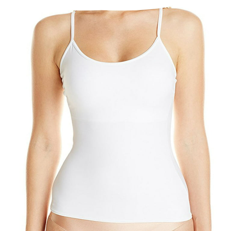 ASSETS by SPANX Women's Plus Size Thintuition Shaping Cami - White 1X