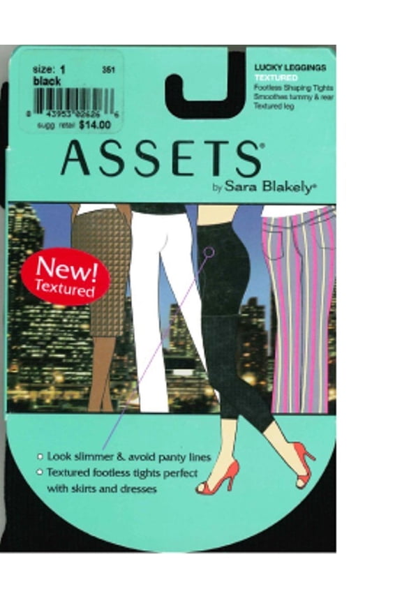 Assets by Spanx Lucky Leggings Textured