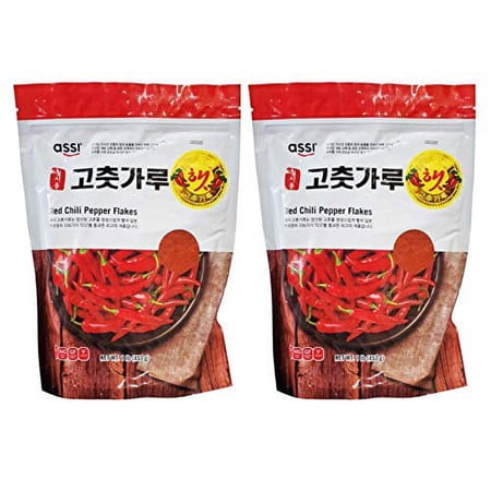 Assi Red Chili Pepper Flakes (2 Pack, Total Of 2Lbs)