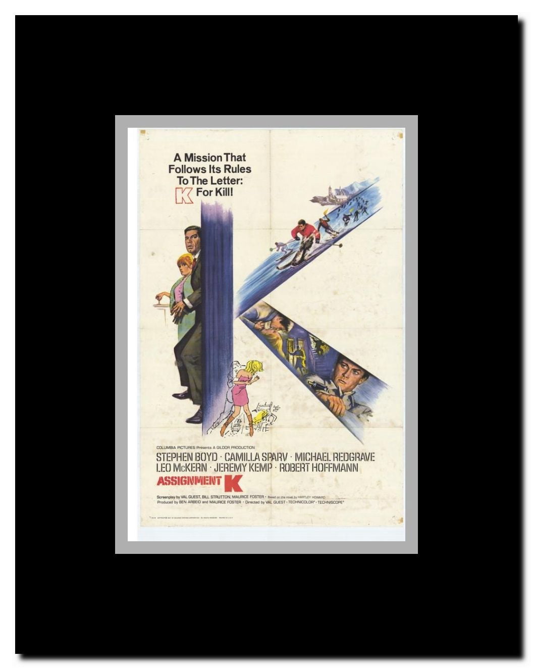 Assignment K Framed Movie Poster