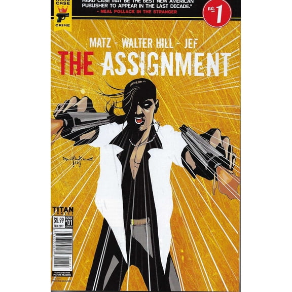 Assignment, The #1B VF ; Titan Comic Book