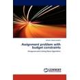 thumbnail image 1 of Assignment problem with budget constraints (Paperback), 1 of 1