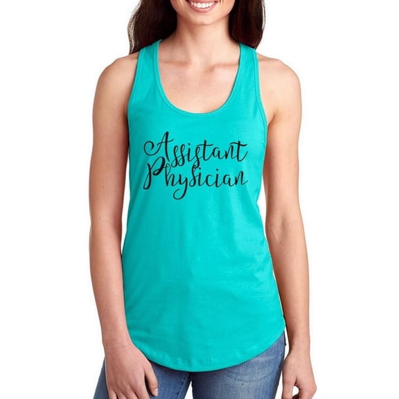 Assistant Physician Racerback Tank Women -Image by Shutterstock, Female x-Small