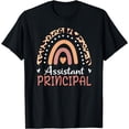 thumbnail image 1 of Assistant Principal Leopard Rainbow Appreciation Women T-Shirt, 1 of 4