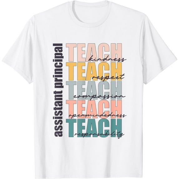 Assistant Principal Teach School Worker Team Back to School T-Shirt