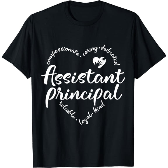 Assistant Principal Teacher Appreciation funny Herat T-Shirt