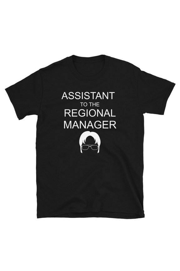Assistant To The Regional Manager- Funny Office Tee, Awesome Assistant Tee-Short-Sleeve Unisex T-Shirt