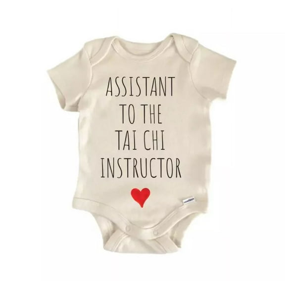 Assistant To The Tai Chi Instructor Baby Boy Girl Clothes Bodysuit Cute Newborn Cute Baby Onesie, BABY BODYSUIT LAT 4424