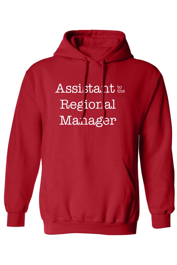 Assistant to the Regional Manager Adult Hooded Sweatshirt