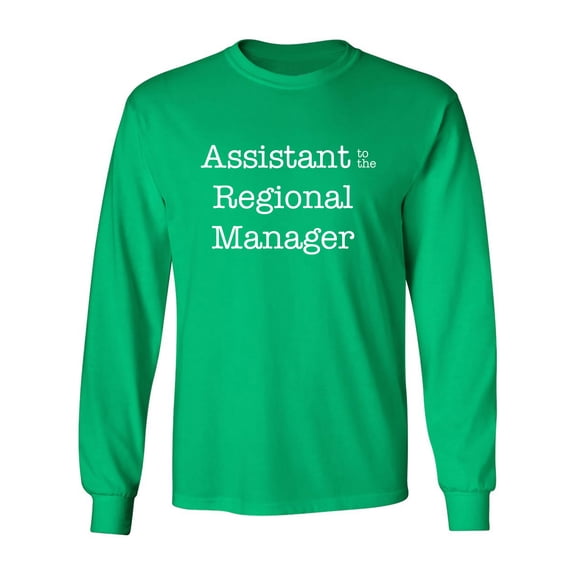 Assistant to the Regional Manager Adult Long Sleeve T-shirt