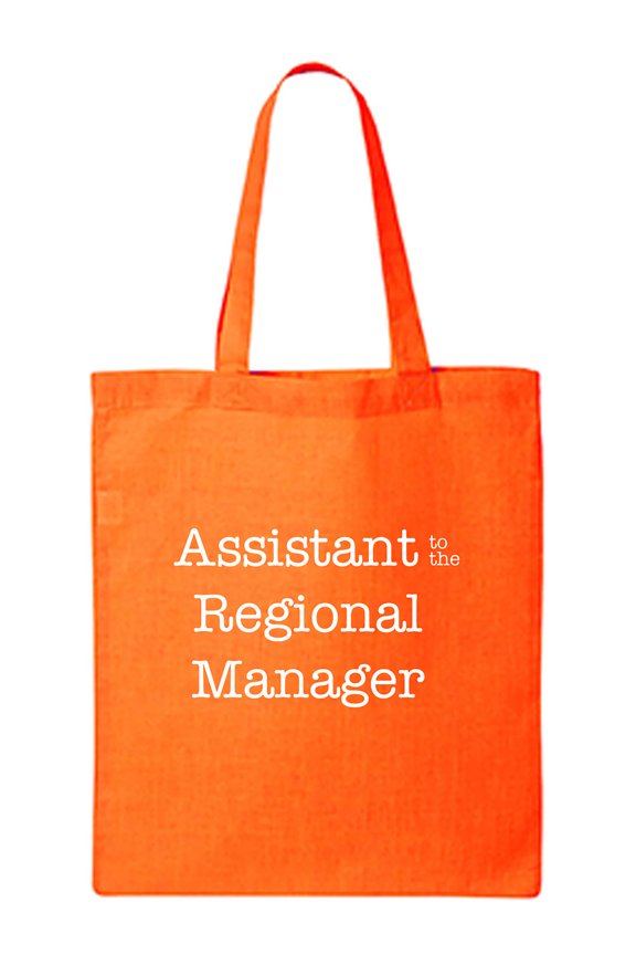 Assistant to the Regional Manager Cotton Canvas Tote Bag