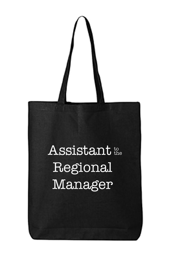 Assistant to the Regional Manager Cotton Canvas Tote Bag