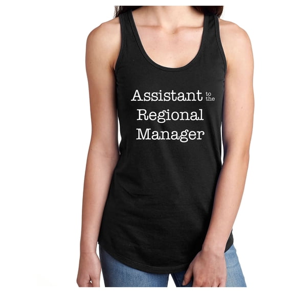 Assistant to the Regional Manager Racerback Tank