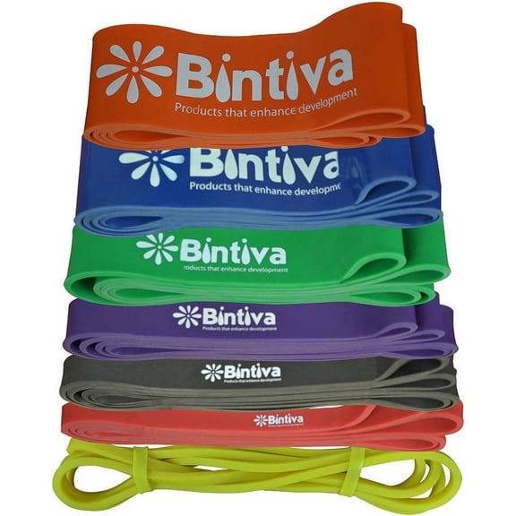 Assisted Pull Up Bands, Resistance, Stretch, and Powerlifting Exercise Loop Bands for Fitness, Crossfit, Therapy, Chin Ups; and Muscle Toning and Strengthening