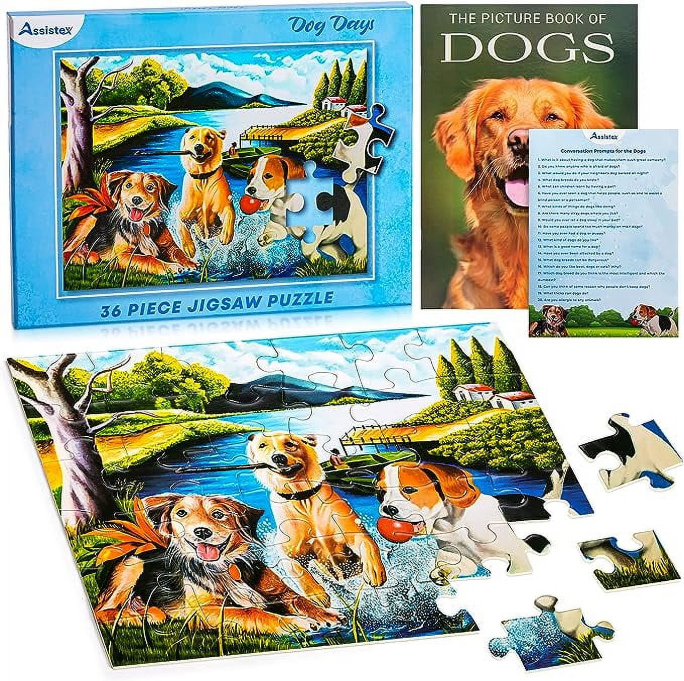 Assistex Dementia Jigsaw 36 Large Puzzle for Seniors Alzheimer's