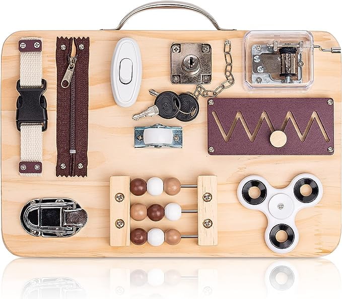Assistex Fidget Busy Board for Adults with Dementia Calming