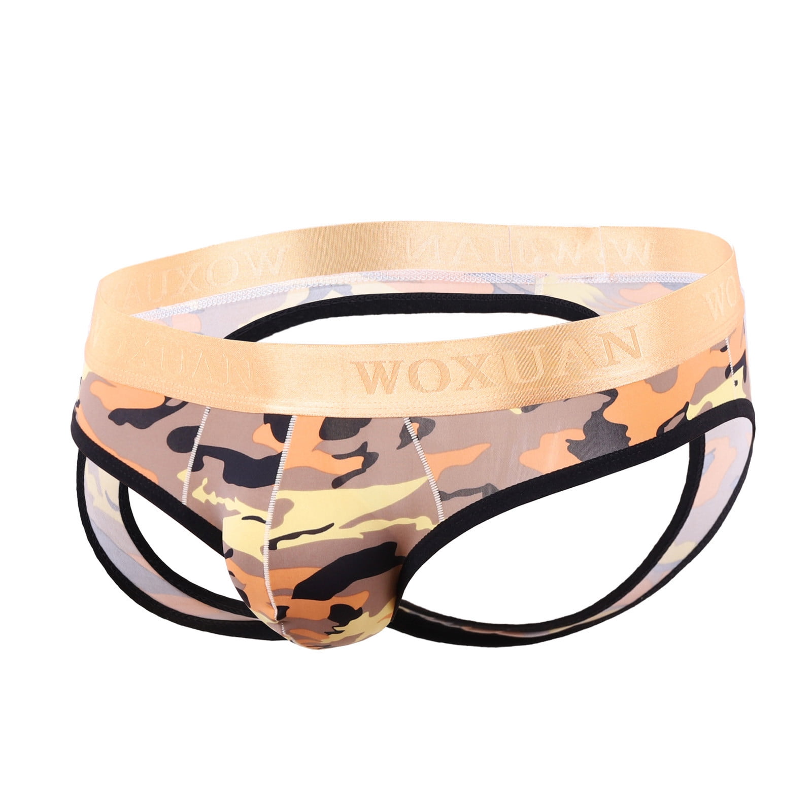 Assless Underwear for Men Camo Gym Jockstrap Sports Workout Jock Straps  Male Athletic Butt Flaunting Lingerie - Walmart.com