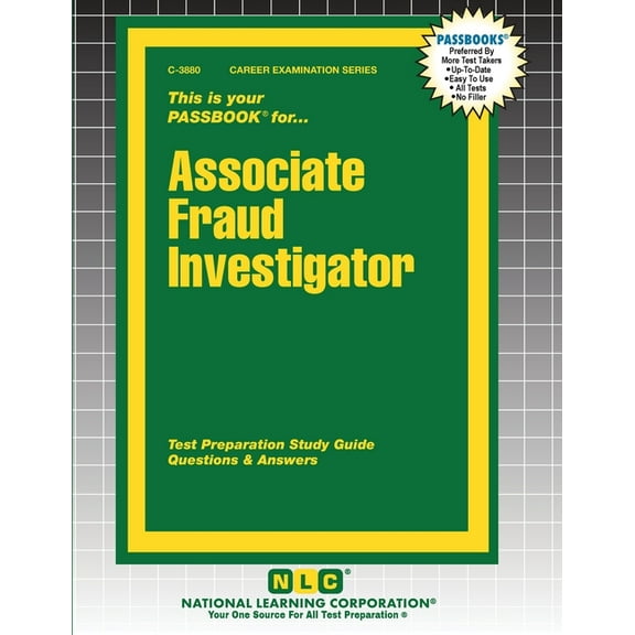 Associate Fraud Investigator, (Paperback)