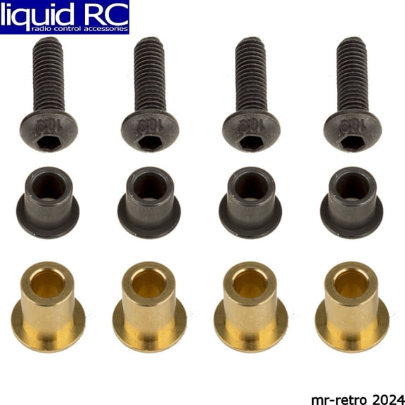 Associated 25819 Rival Mt10 Hat Bushing Set