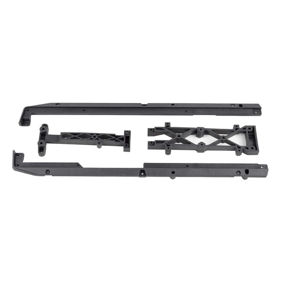 Team Associated SR7 FT Lower Chassis Brace Set carbon ASC26075