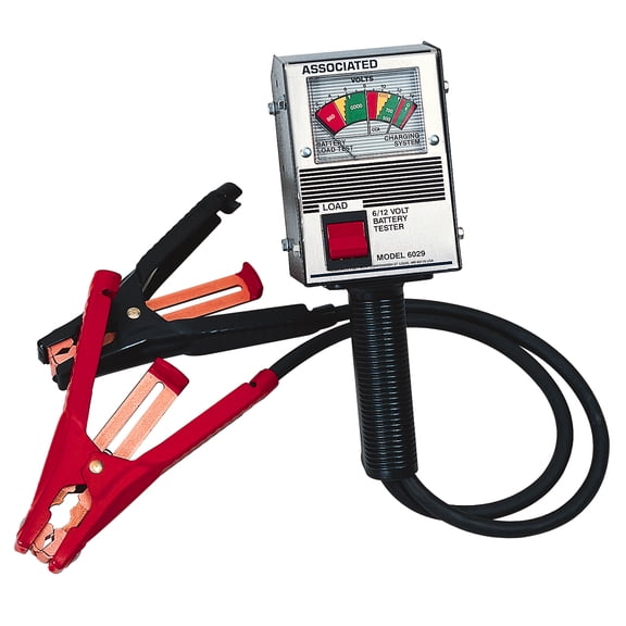 Associated 6029 - Battery Tester, HH 6/12V 125A, Analog