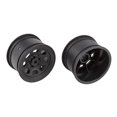 thumbnail image 1 of Associated 71097 Sr10 Black Rear Wheels 1 Pair, 1 of 2
