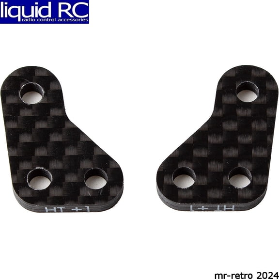 Associated 91902 RC10b6.3 Factory Team Carbon Fiber Steering Block Arms Ht +1