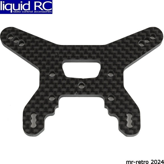 Associated 92256 RC10B74.1 Rear Shock Tower 31mm V2 CF