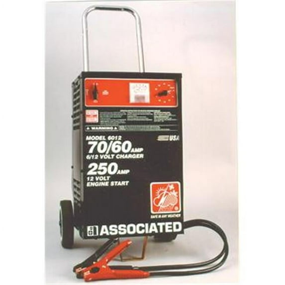 Associated Equipment AE6012 6-12V 70-60 Amp Professional Fast Charger