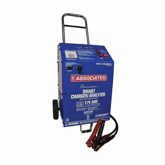 Associated Equipment Battery Charger/Starter,60A,120VAC ESS6008MSK