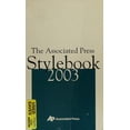 thumbnail image 1 of Pre-Owned Associated Press Stylebook and Briefing on Media Law 9780917360220 Used, 1 of 1