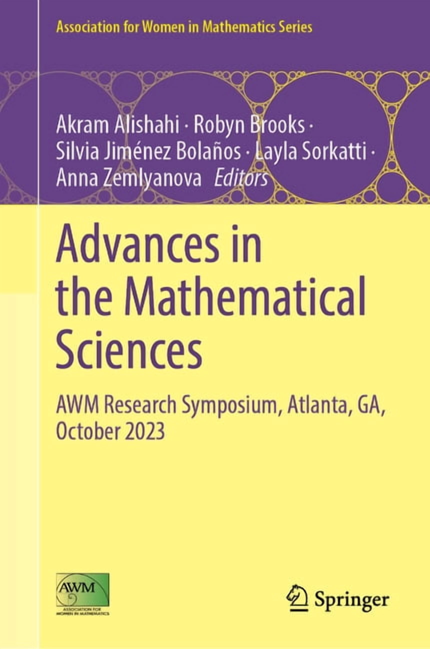 Association for Women in Mathematics Advances in the Mathematical Sciences: Awm Research Symposium, Atlanta, Ga, October 2023, Book 42, (Hardcover)