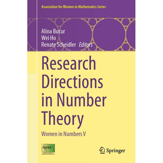 Association for Women in Mathematics Research Directions in Number Theory: Women in Numbers V, Book 33, (Hardcover)