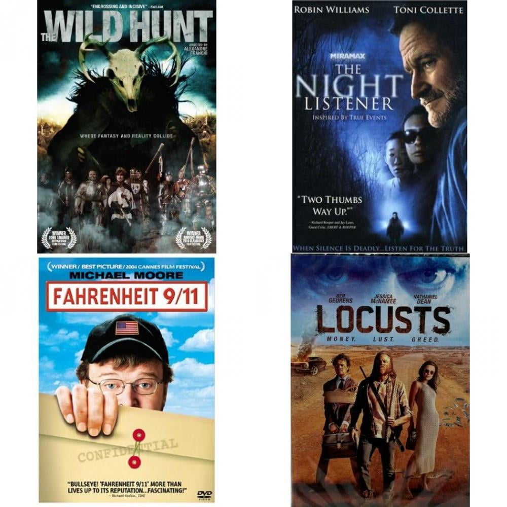 Assorted 4 Pack DVD Bundle: The Wild Hunt
