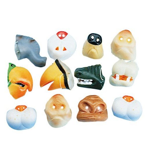 Assorted Animal Noses - Set Of Animal Series Nose Masks