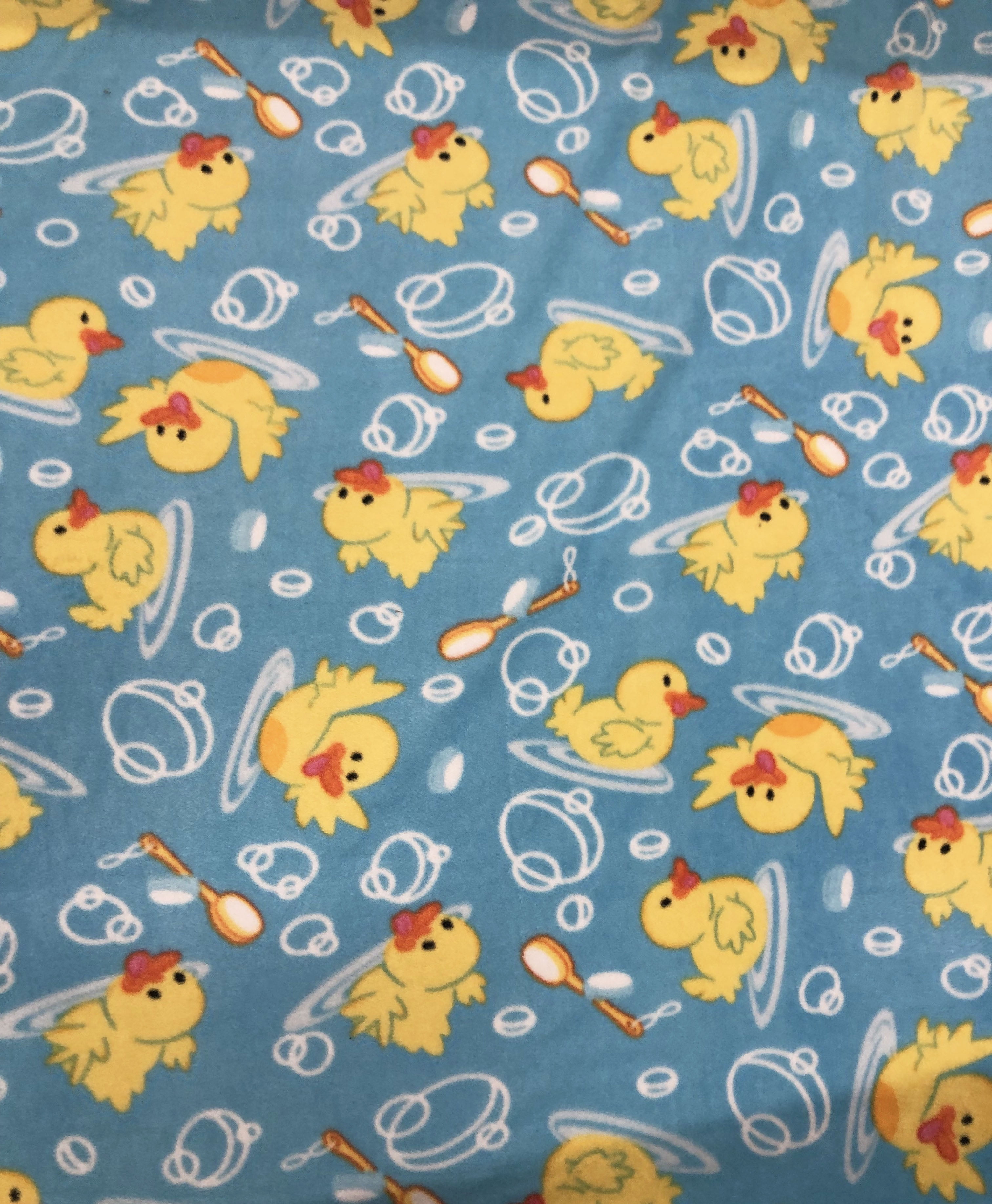 Assorted Anti Pill Fleece Fabric by The Yard (Ducks)