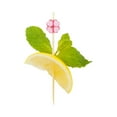 thumbnail image 1 of Assorted Bamboo Acrylic Flower Skewer - 4" x 1/2" - 1000 count box, 1 of 3