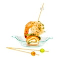 thumbnail image 1 of Assorted Bamboo Acrylic Sphere Skewer - 3 1/2" x 1/2" x 1/2" - 1000 count box, 1 of 3