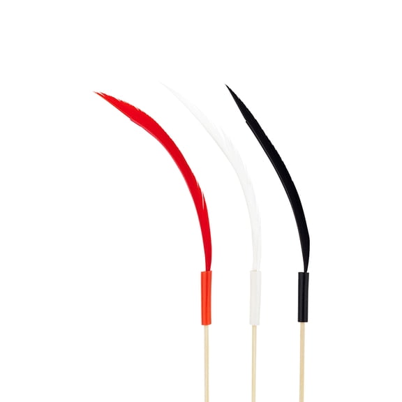 Assorted Bamboo Quill Feather Skewer - 6" - 500 count box