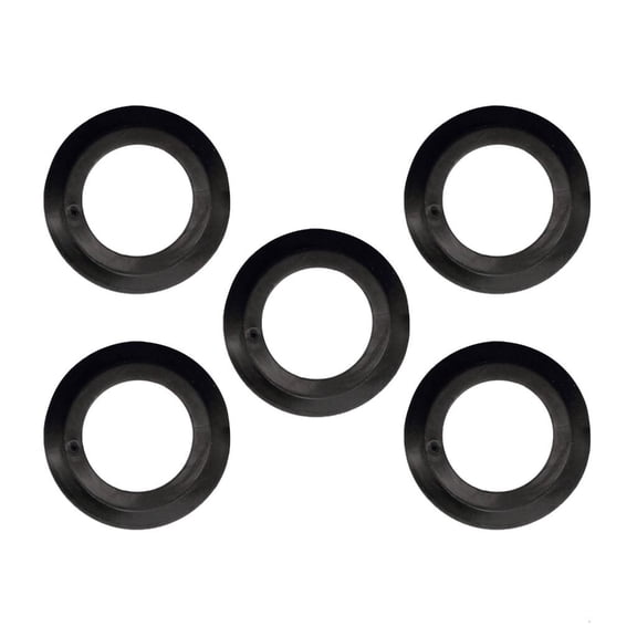 Assorted Basket Washers Flexible Rubber Seals for Kitchen Sink Drain 5pcs/set