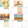 thumbnail image 1 of Assorted Beach Christmas Postcards | A Variety Of Holiday Beach Postcards-17126, 1 of 6